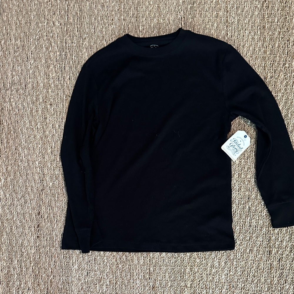 Faded Glory Black Long Sleeve Tee